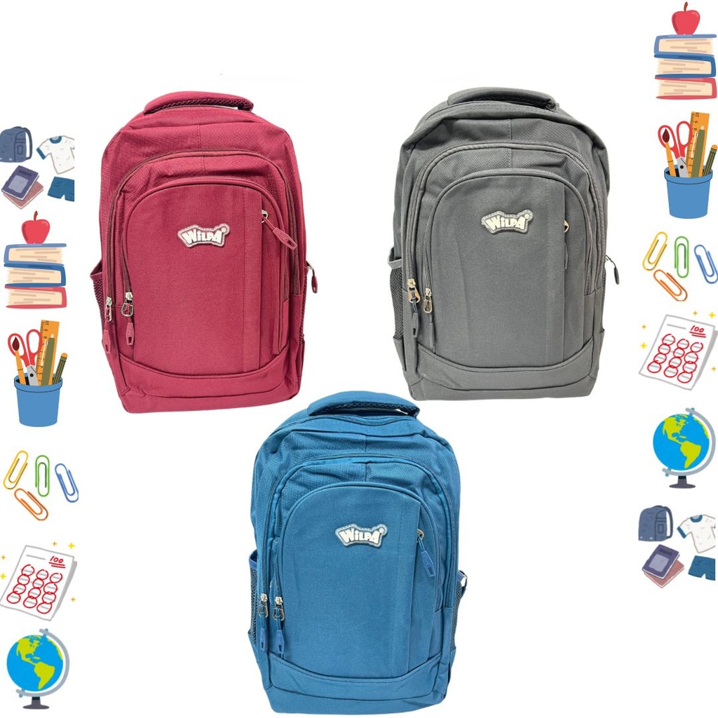 Morral wilpa grande fondo entero hombre #16.5   