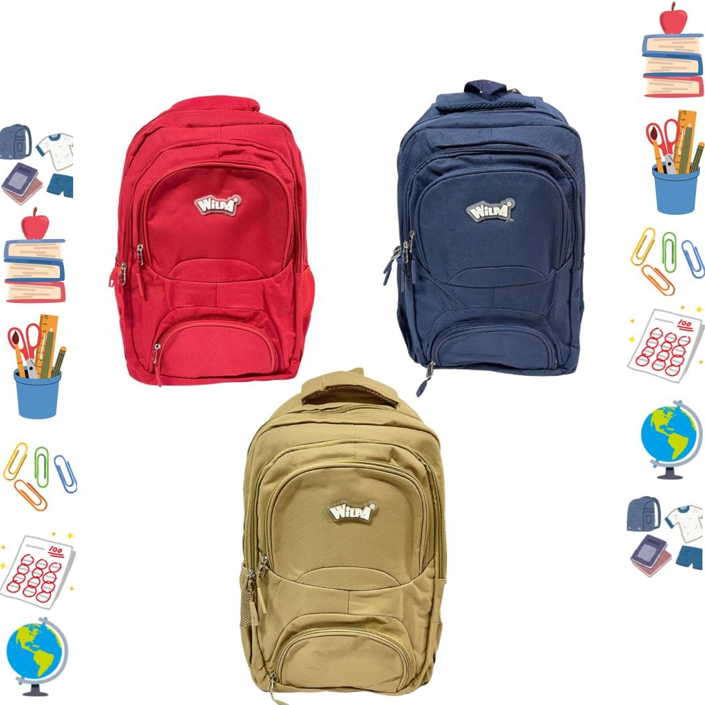 Morral wilpa grande fondo entero hombre #16.5   