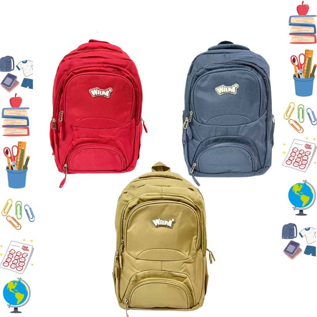 Morral wilpa pequeño fondo entero hombre #14.5 