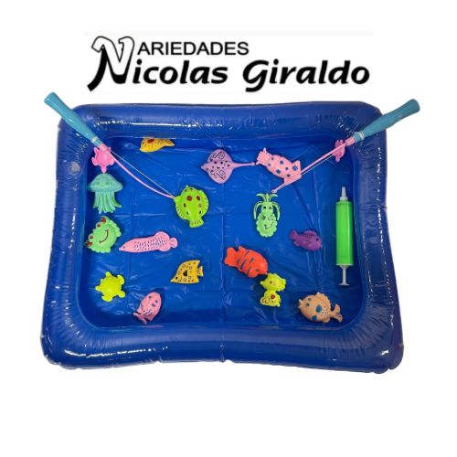 Pesca milagrosa grande con piscina inflable 