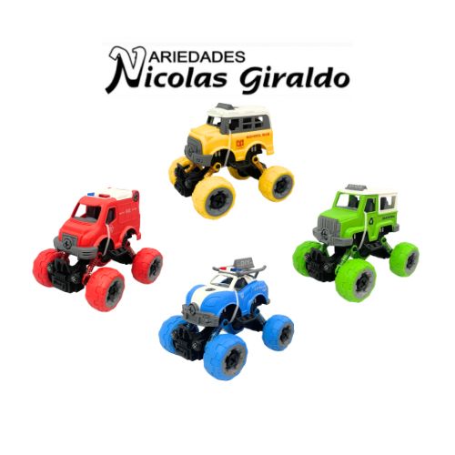 Carro llanton con amortiguacion surtido