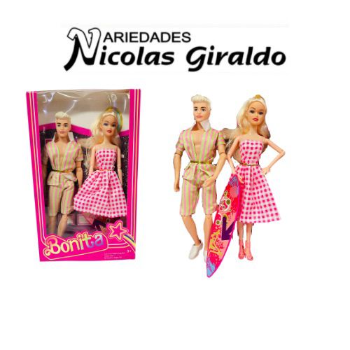 @Muñeca con ken en caja