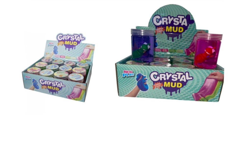 Slime mediano redondo con muñeco CJA X12