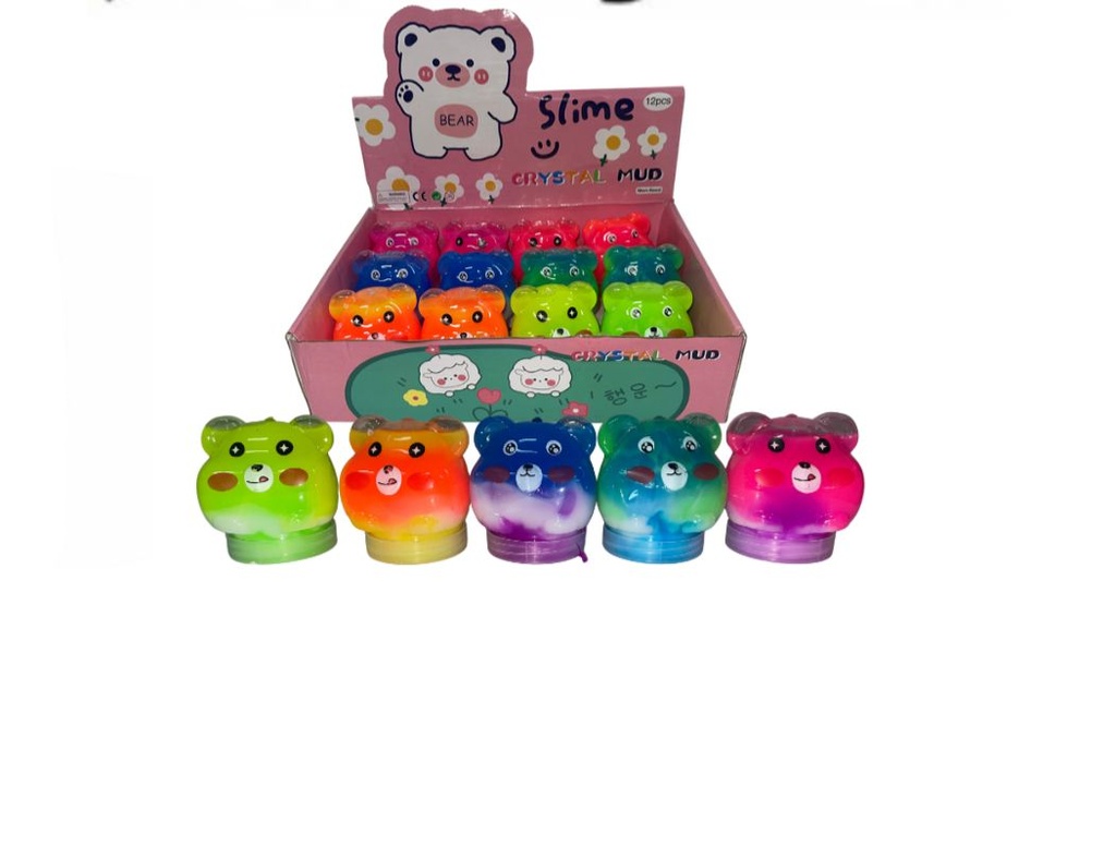 Slime mediano carita animal CJA X12 