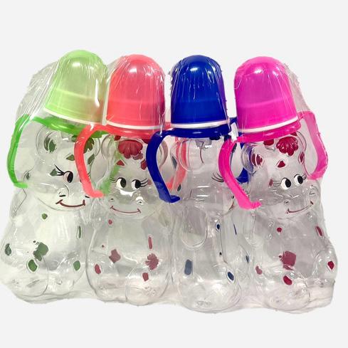 Tetero figuras vaca paquete x4 