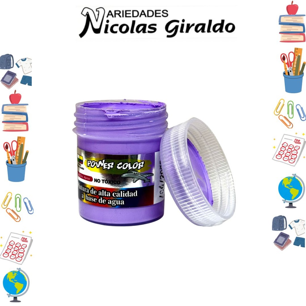 Vinilo power color x33 cc lila CJX12