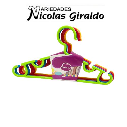 Gancho bebe color  x5 