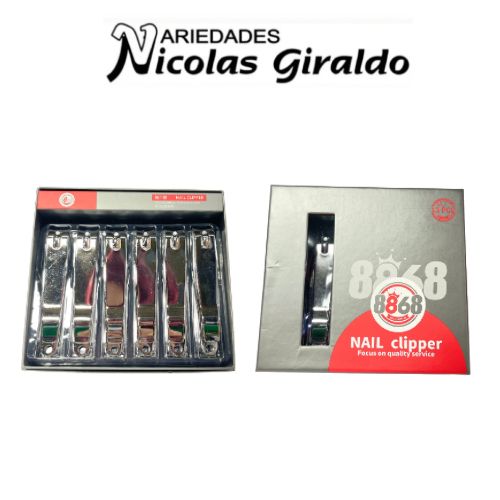 Corta uñas jumbo liso caja x12  