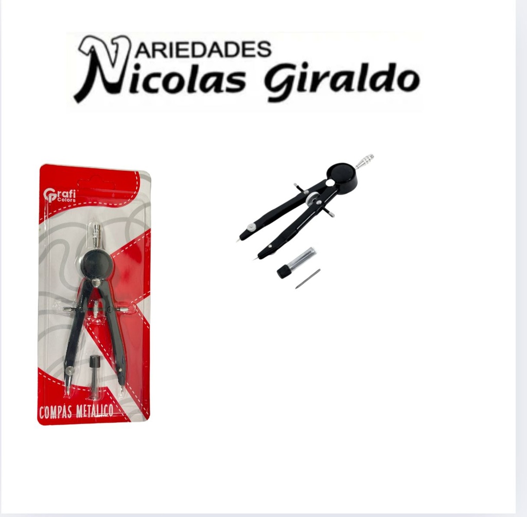 Compas metal carton graficolors