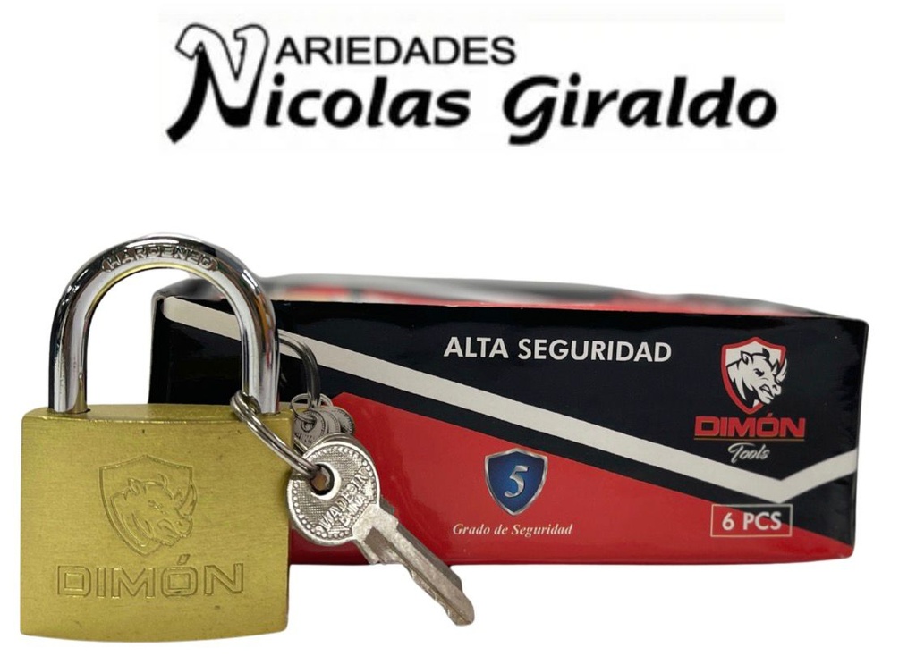 Candado dimon #50 CJ X6