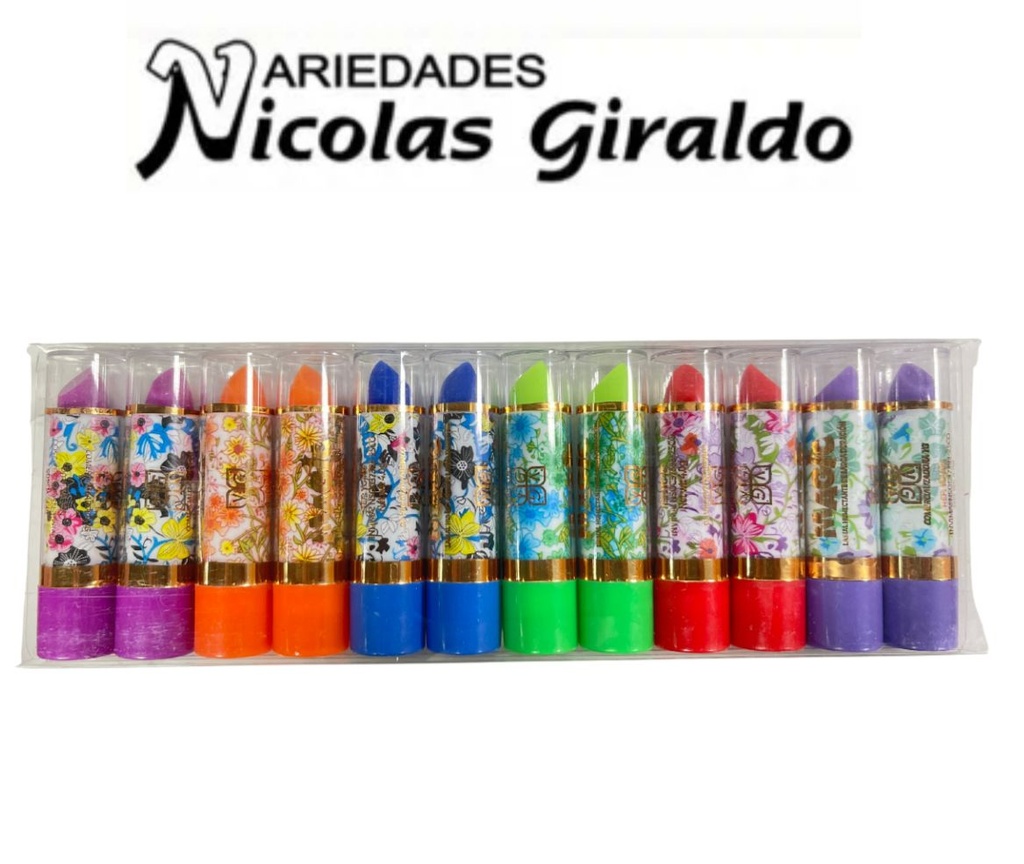 Labial magico sencillo display x12 