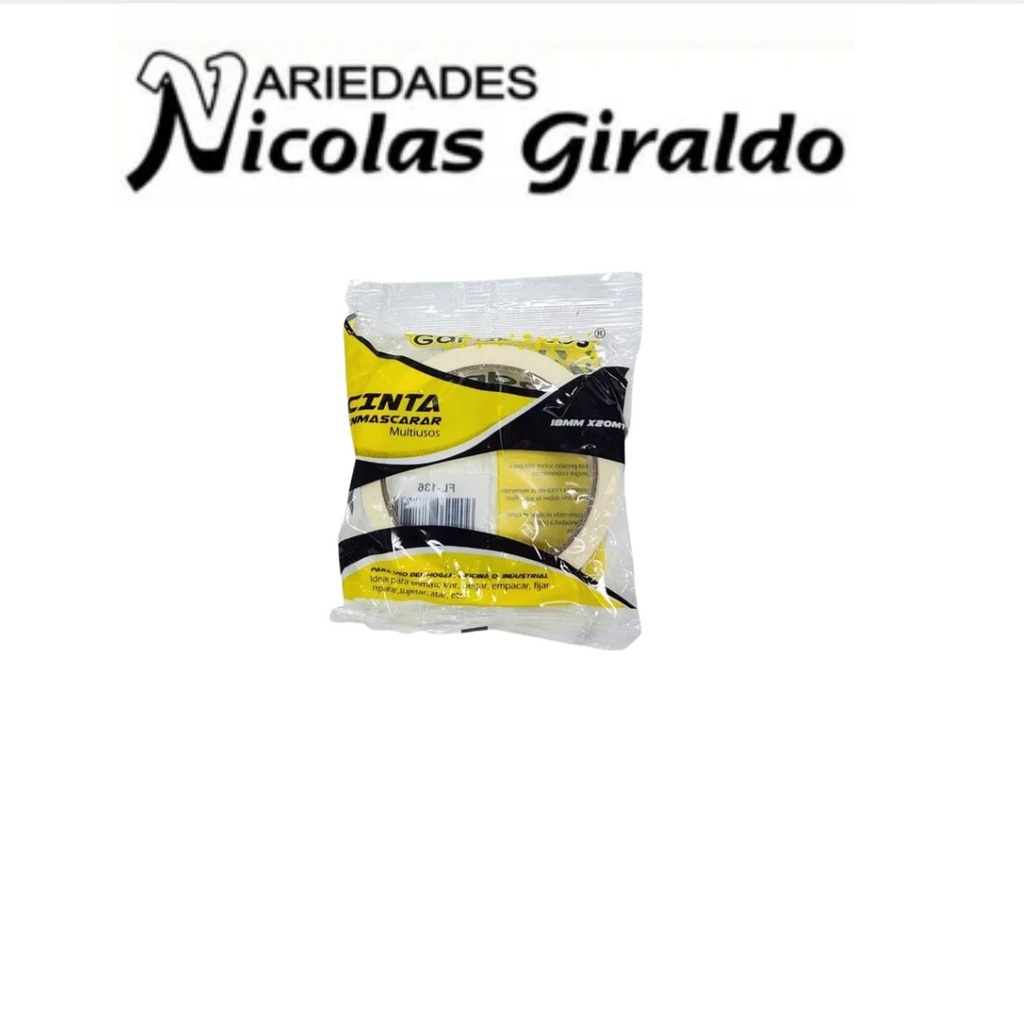Cinta enmascarar 2" jumbo garabato 
