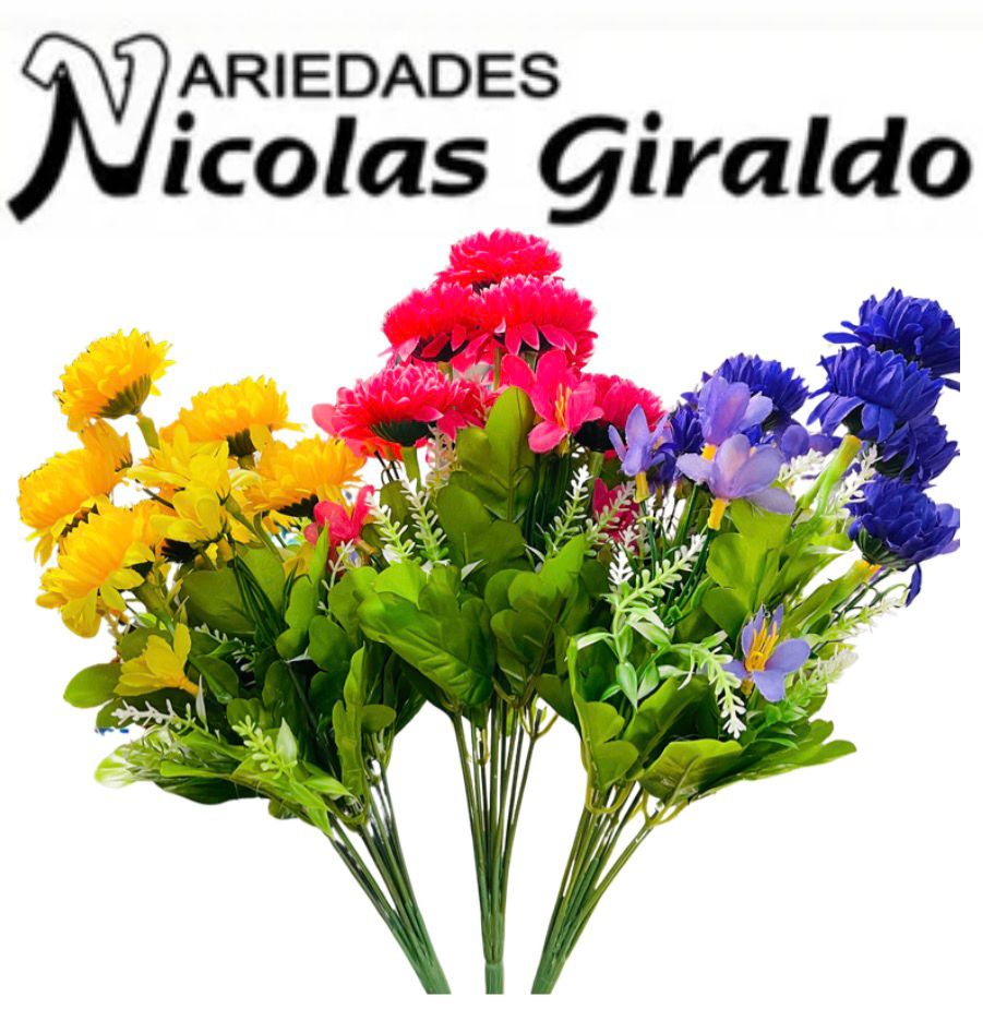 Flor ramo x10 tallos surtida 