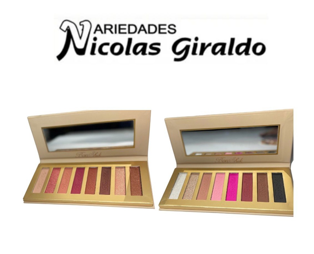 Sombra dama palette 8 tonos bonshik