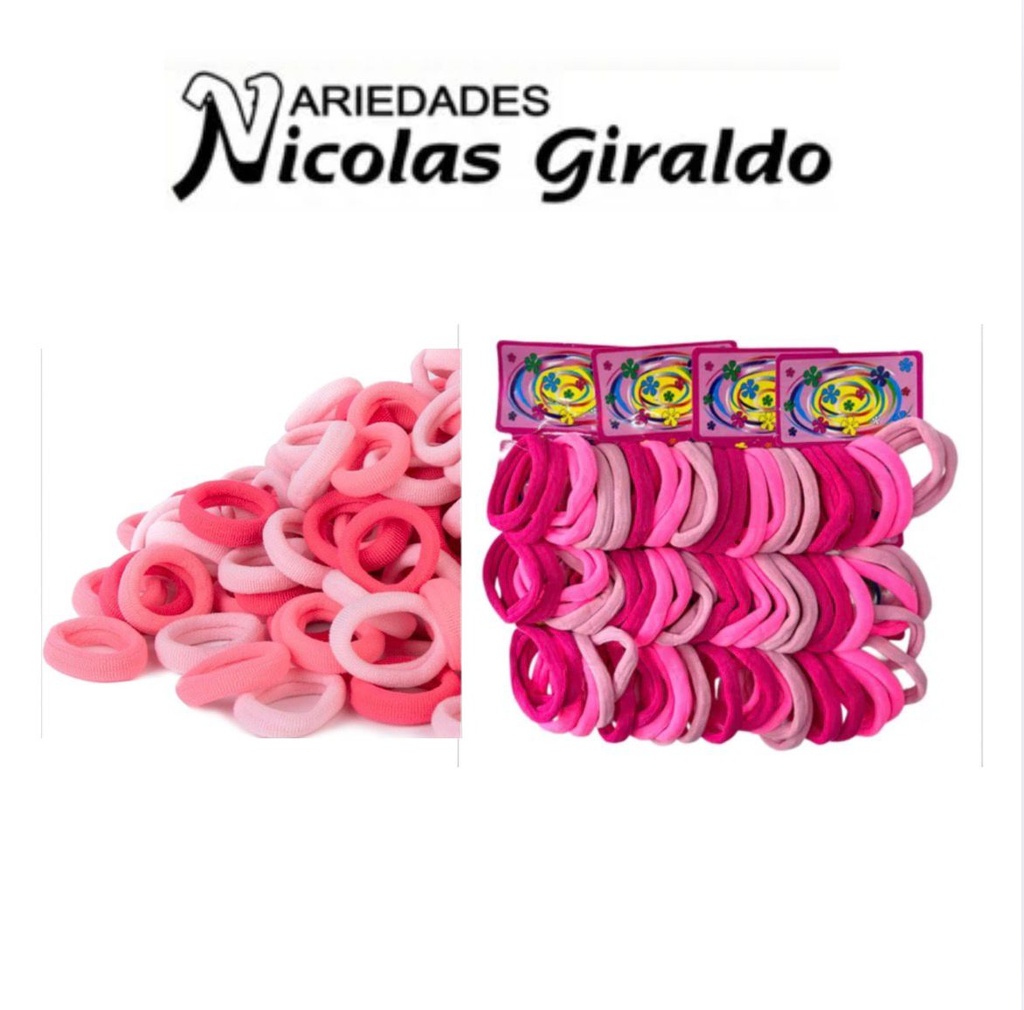 @Chulo resorte licra x6 grande rosados bolsa x12  