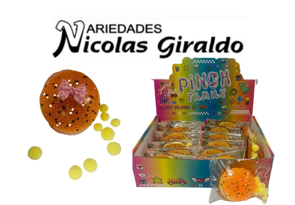 Squizzy hamburguesa  fino en bolsa CJ X16 