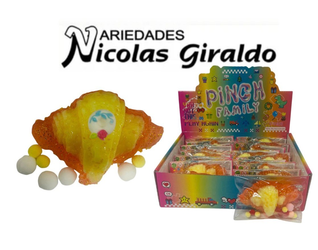 Squizzy croissant fino en bolsa CJ x16 