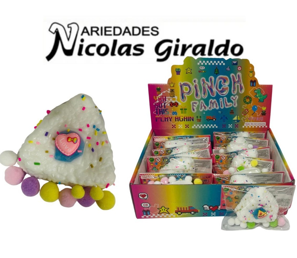 Squizzy postre  fino en bolsa CJ X16 