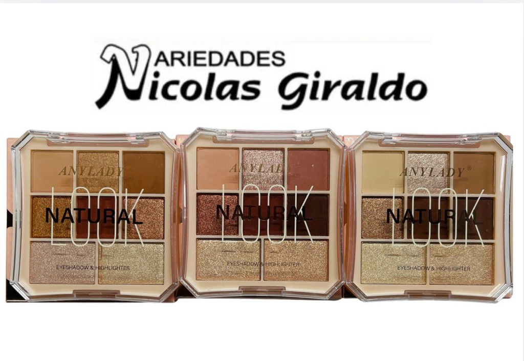 Sombra dama palette 9 tonos (AN1436)        