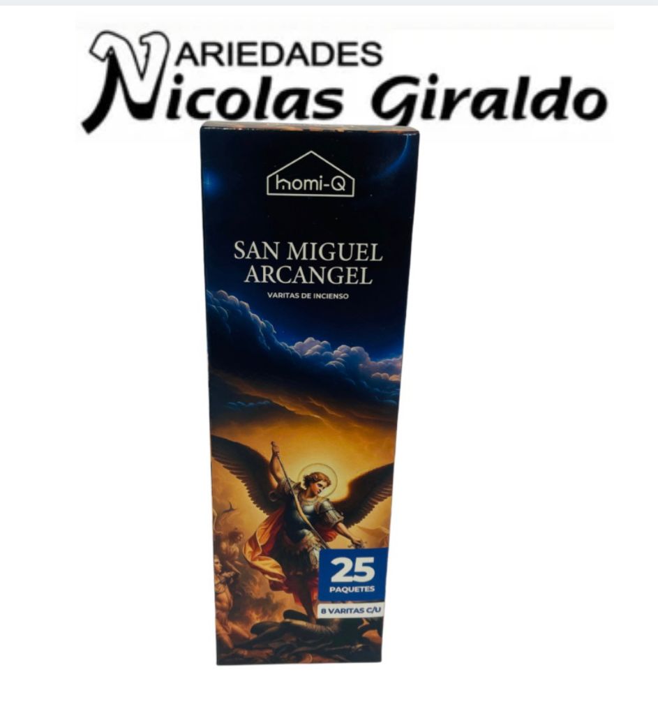 Incienso homi-q x25 cajas san miguel HQ318