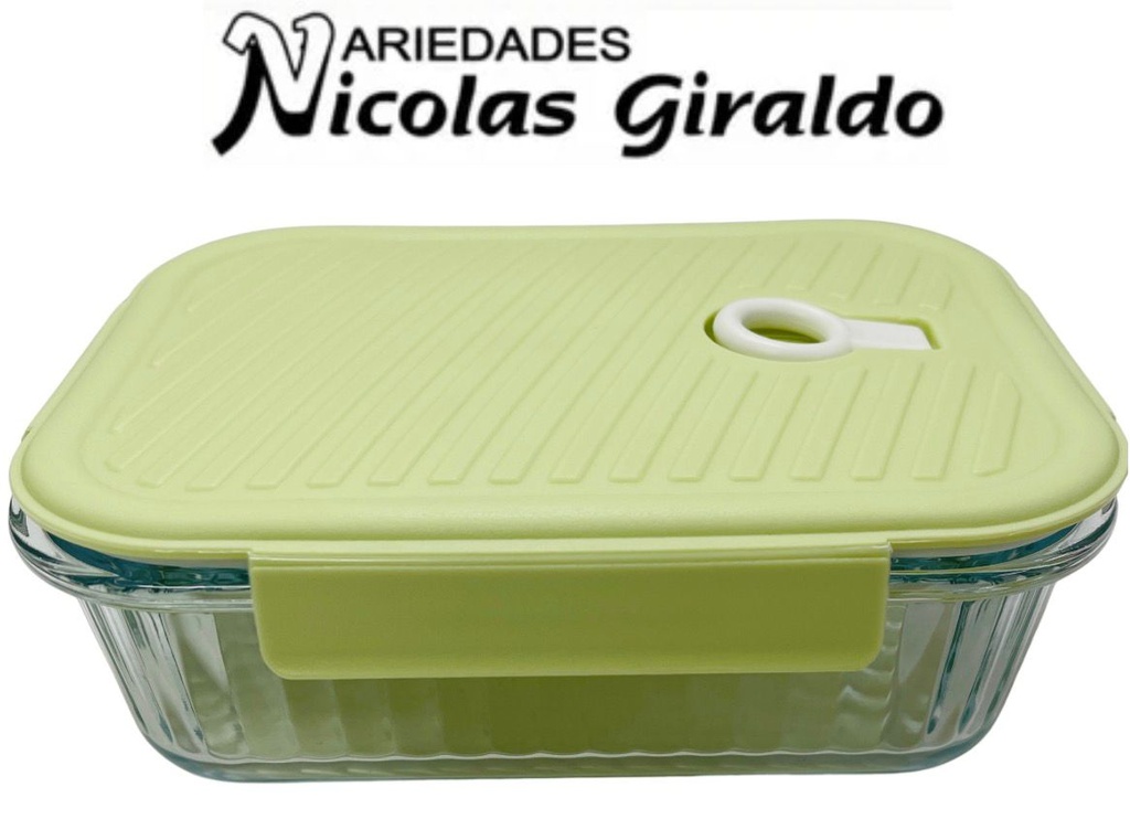 Refractaria grande rectangular 1040ml  