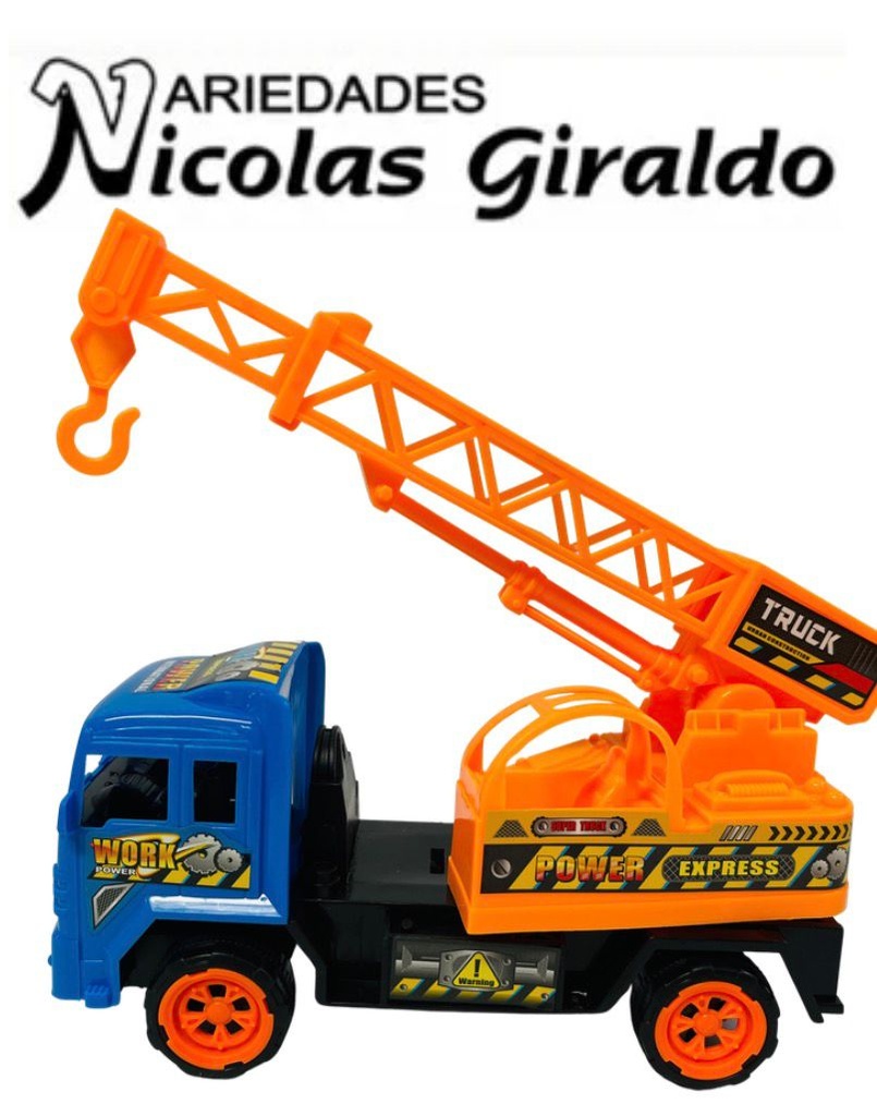 Carro constructor grua mediana 