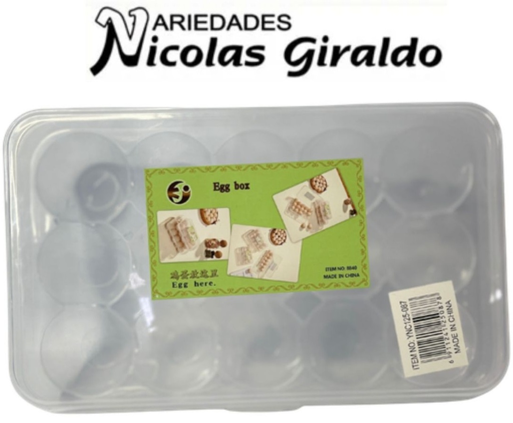 Organizador de huevos 
