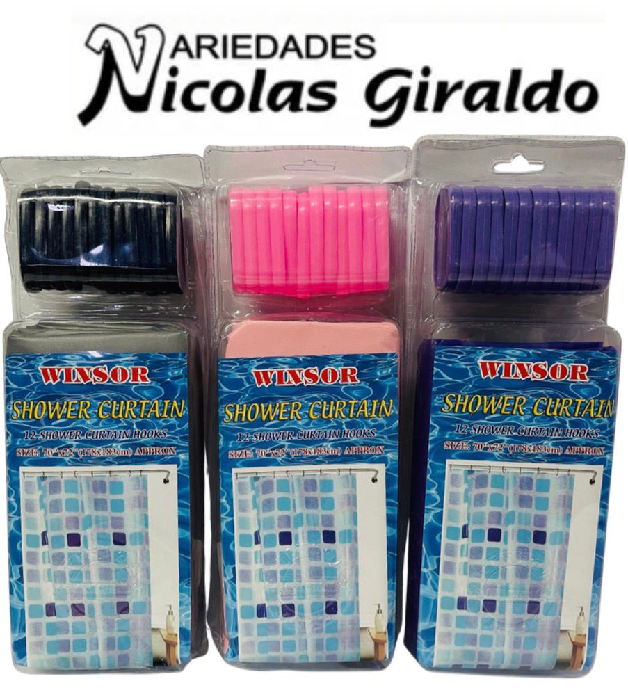 Cortina baño winsor 