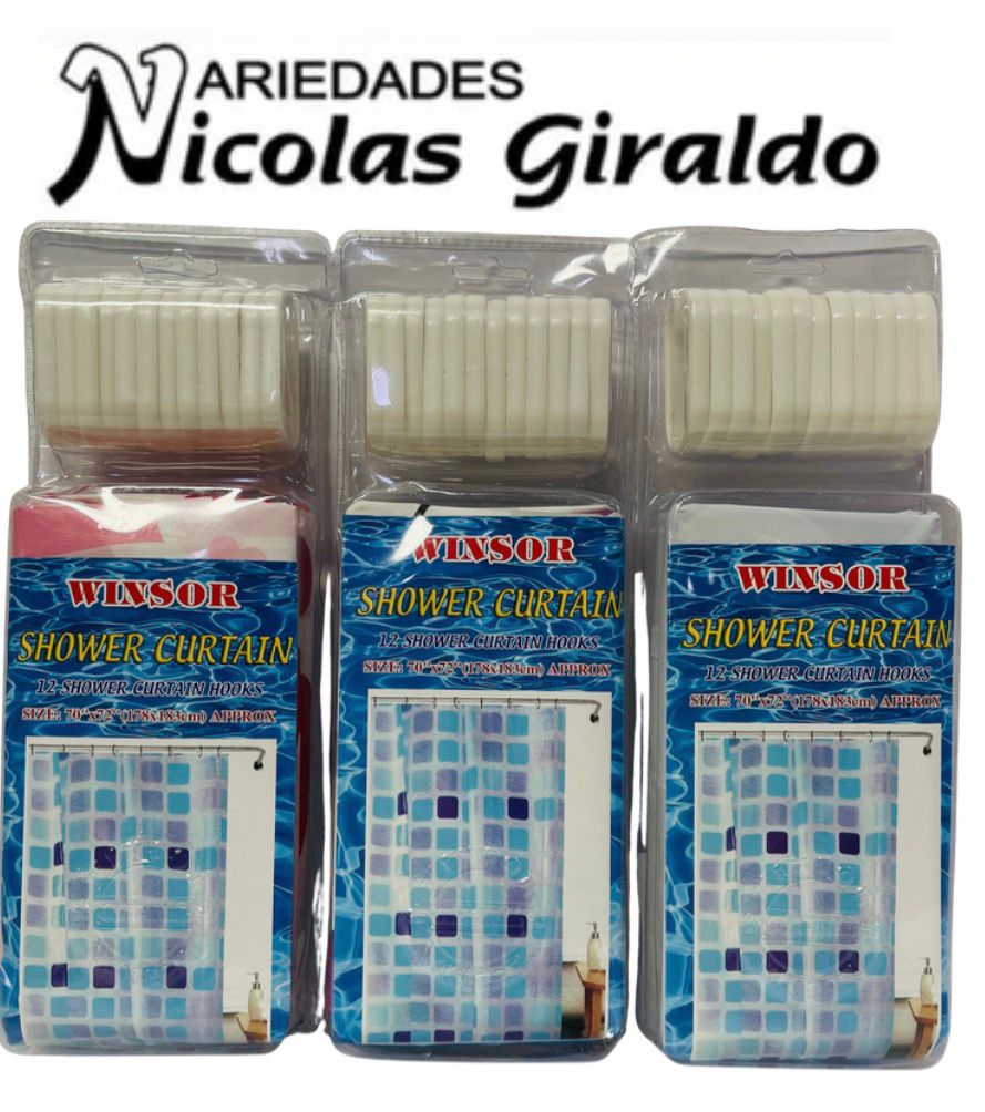 Cortina baño winsor 