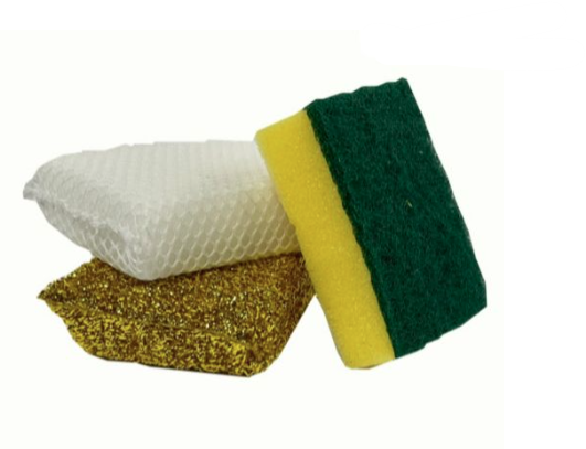 Esponja multiusos x3 pqt x12