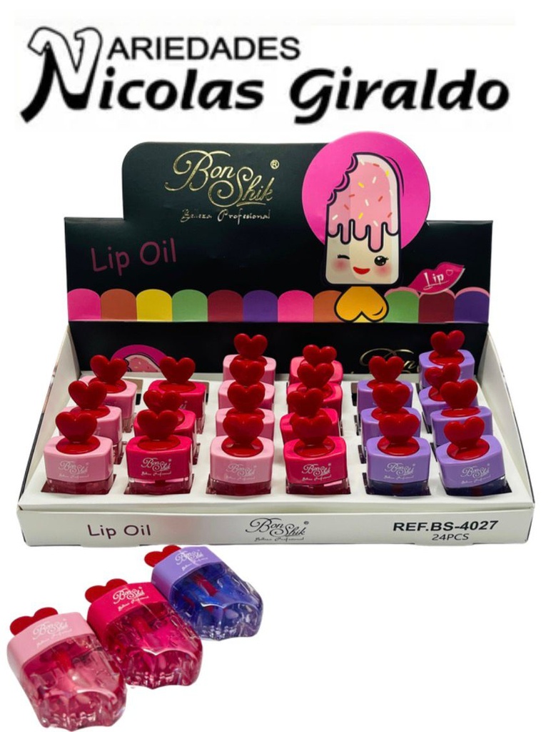 Brillo aplicador magico paleta bonshik cj x24