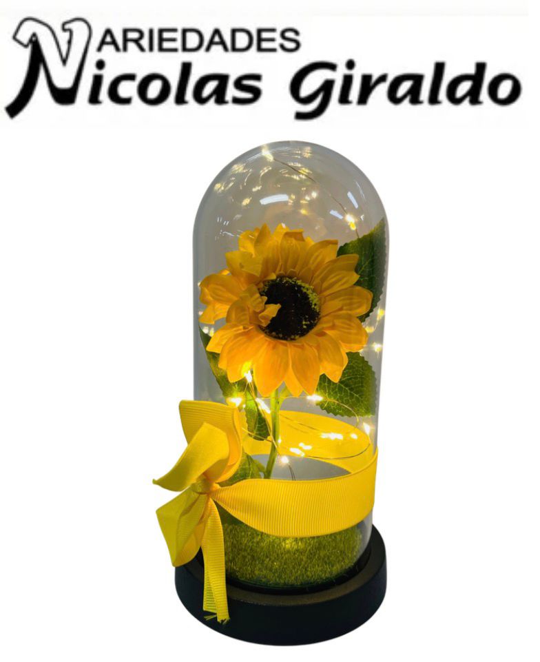 Urna decorativa rosa luz grande 