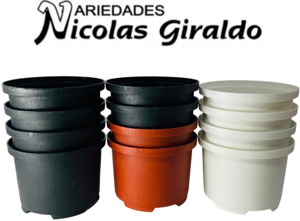  Matera jardinera redonda pequeña PQT X12  