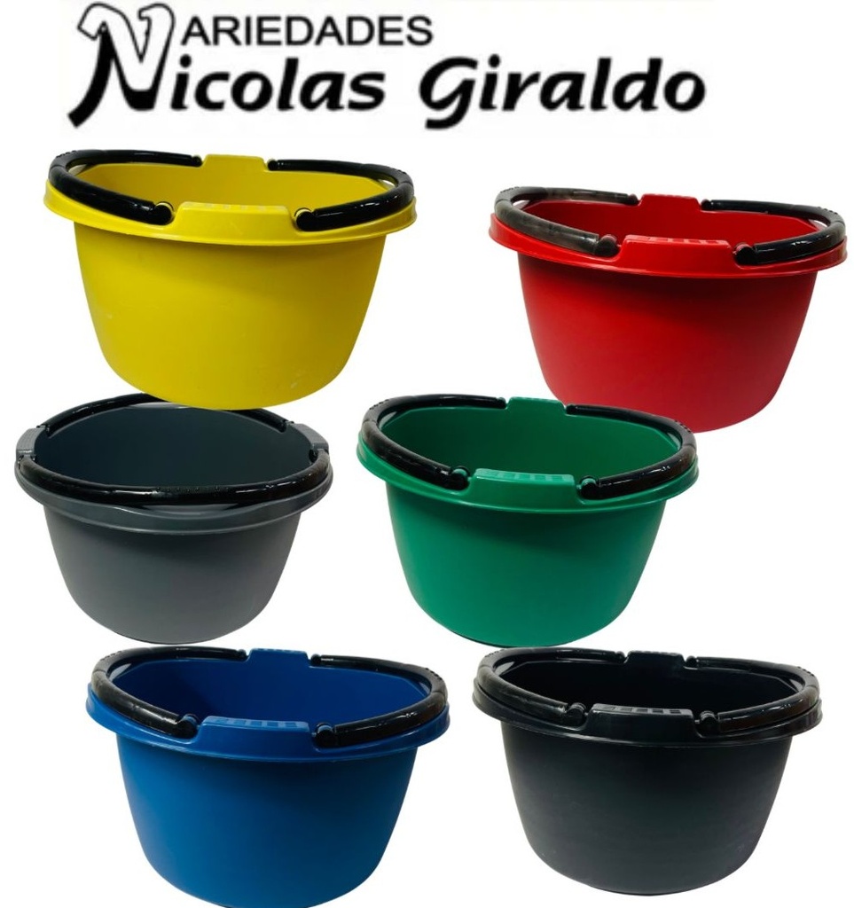 Ponchera con manijas 18 litros