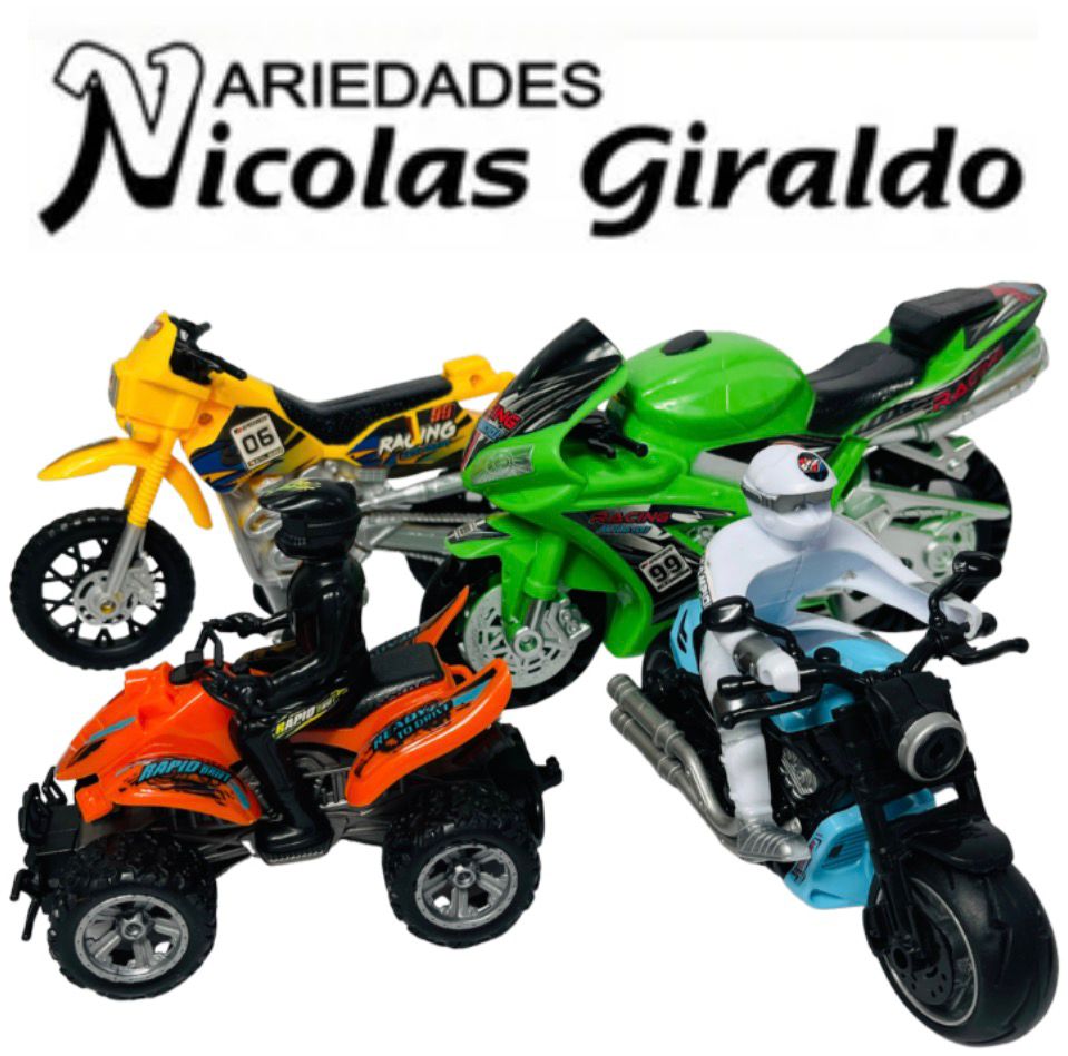 Moto con piloto x4 fina  