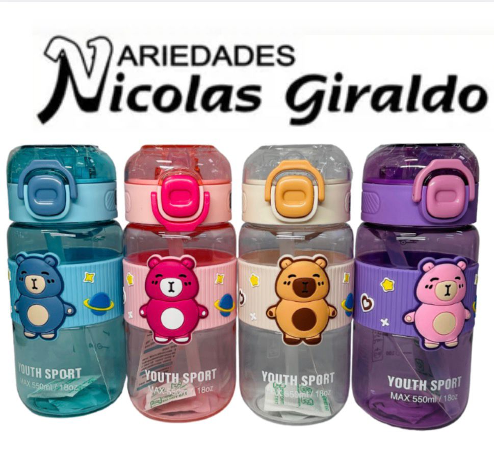 Termo infantil fino  550ml  