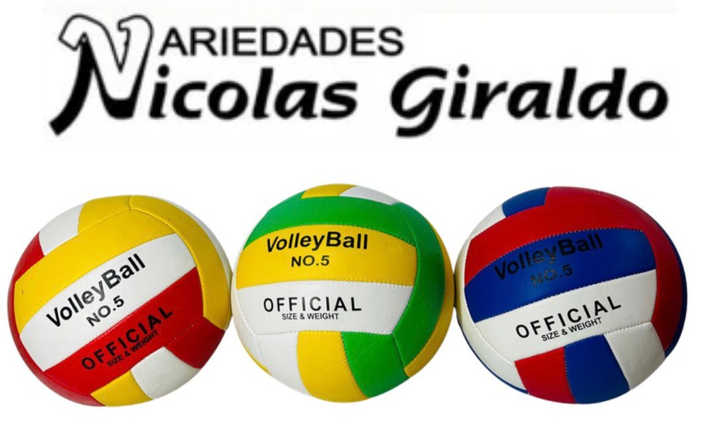 Balon voleibol sencillo 