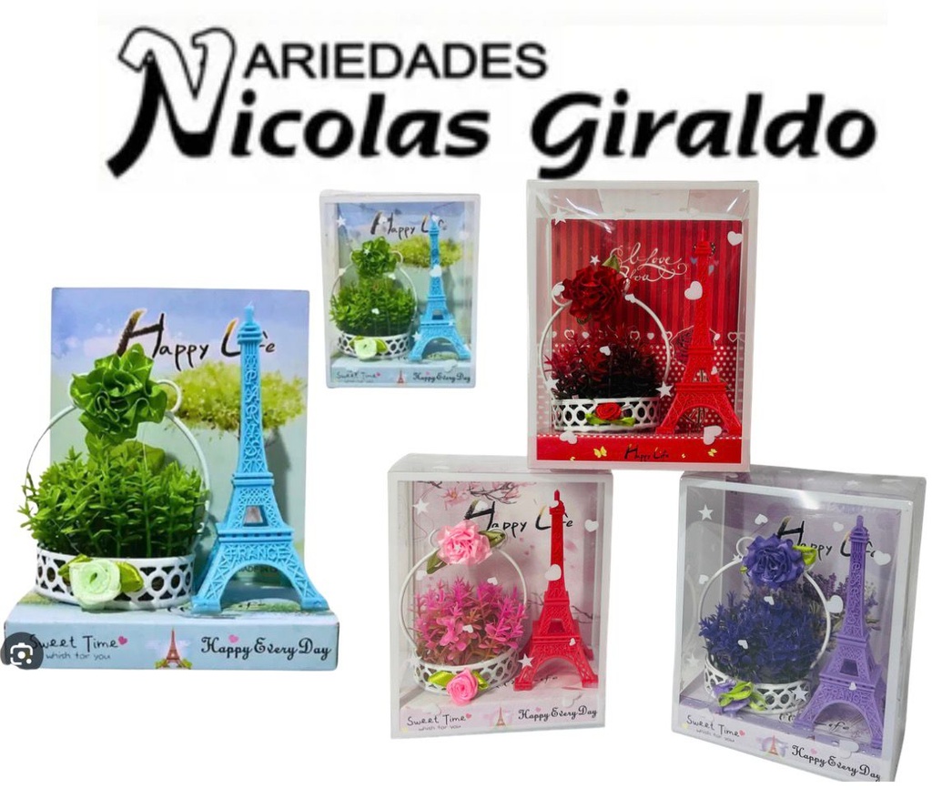 Detalle acetato torre de paris CJA X12 