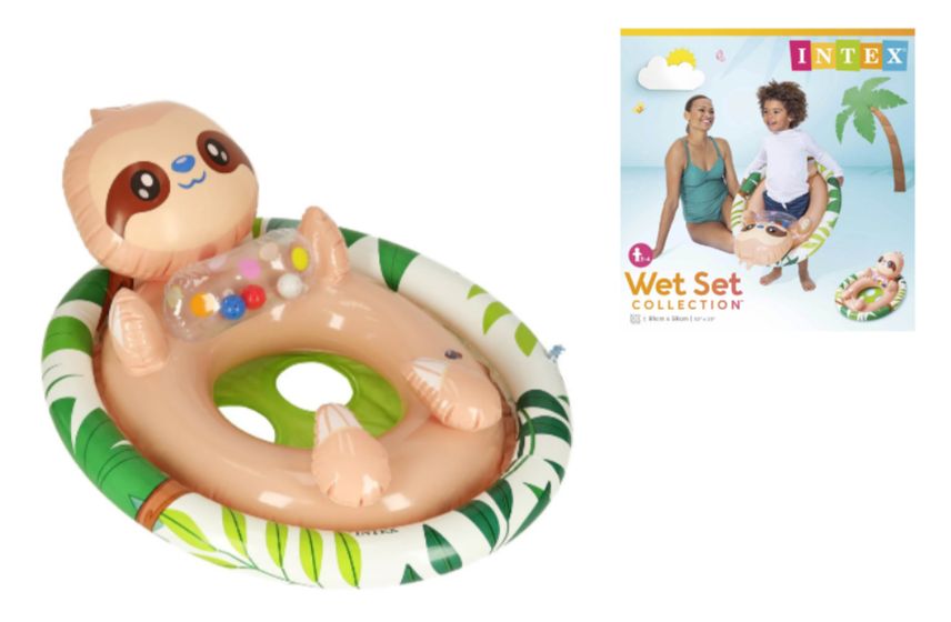 Flotador lancha fino intex 