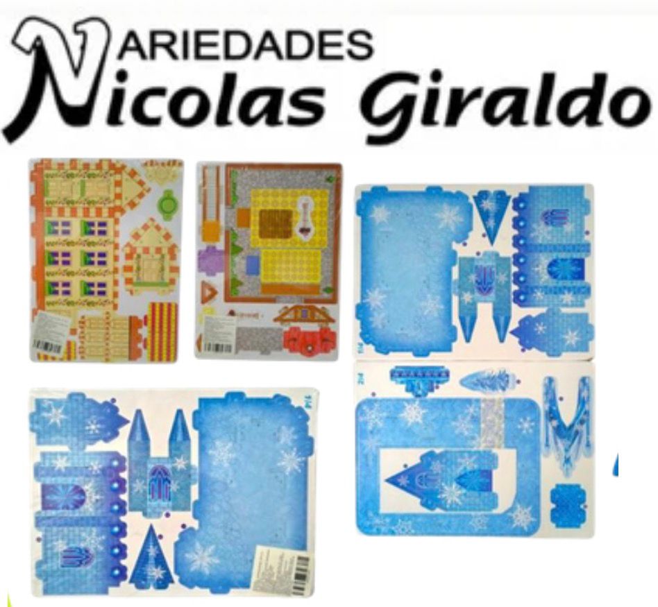 Rompecabezas fomy en 3D