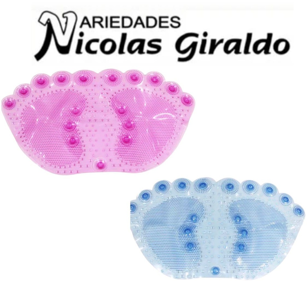 Tapete baño fino huella