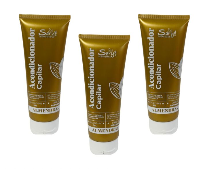 Acondicionador saryd x200ml almendras (dorado)  