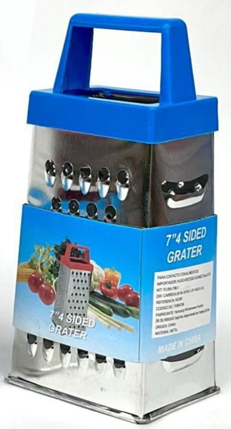 Rallador 4 caras pequeño sencillo PQT X12