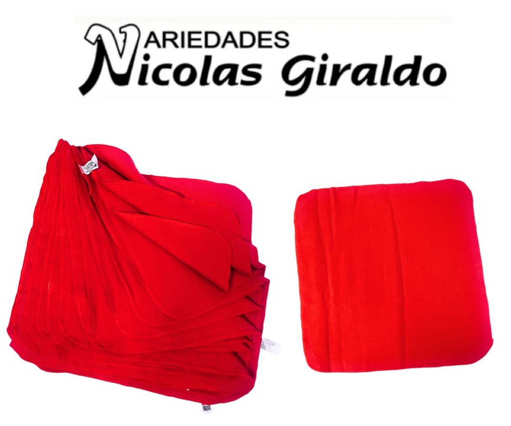 Dulce abrigo escolar 35x35 x12 unid 