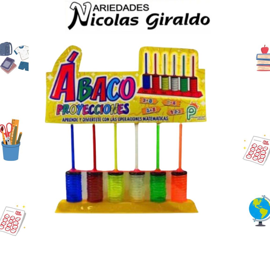 Abaco proyecciones vertical abierto