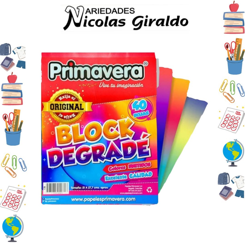 Block degrade primavera