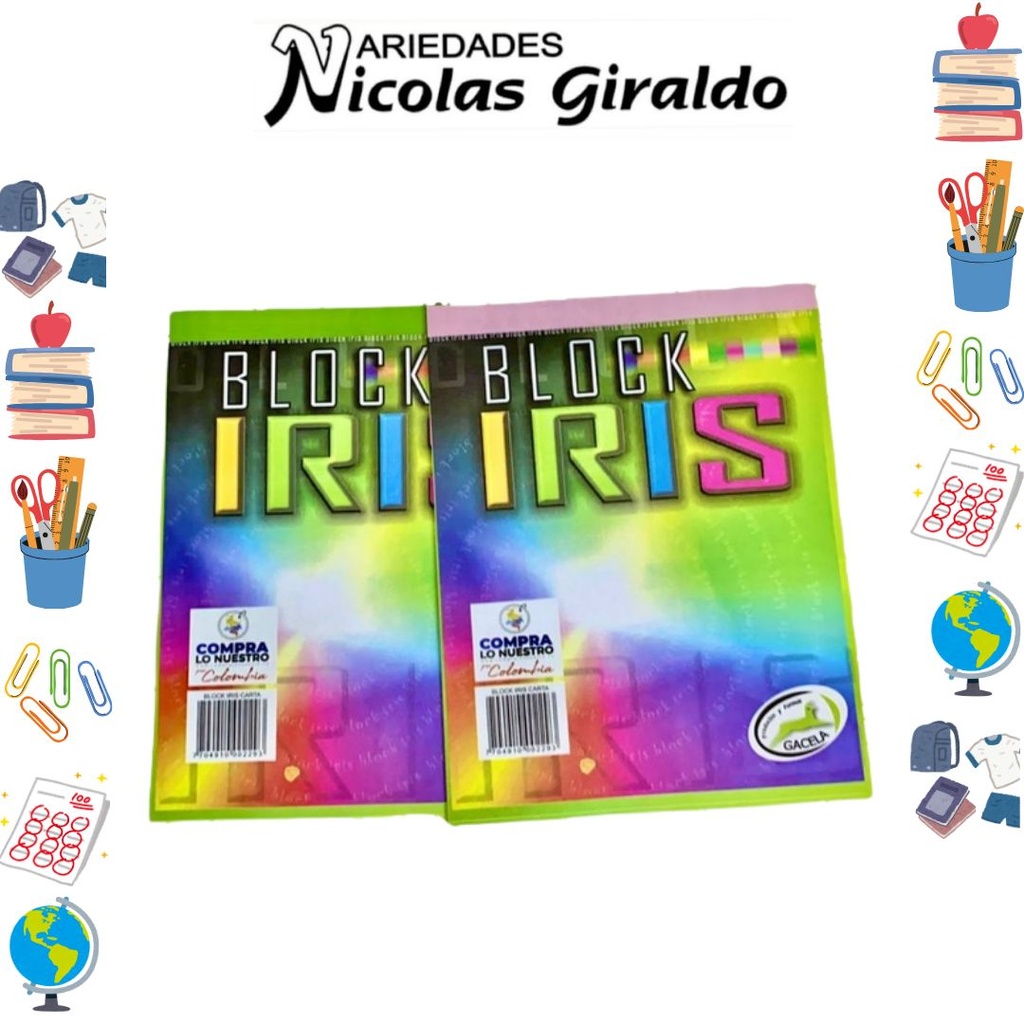 Block iris gacela economico