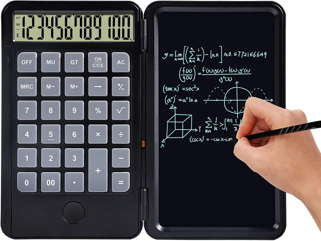 Calculadora con tabla de escritura eterna