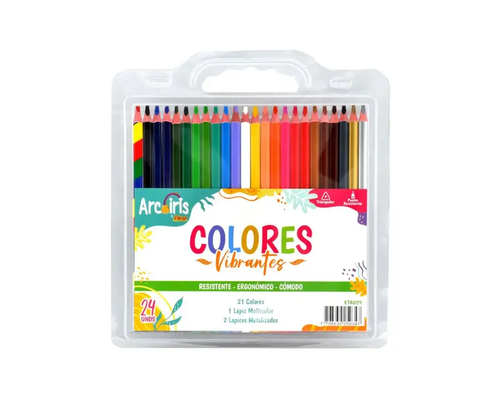 Color eterna arcoiris x24