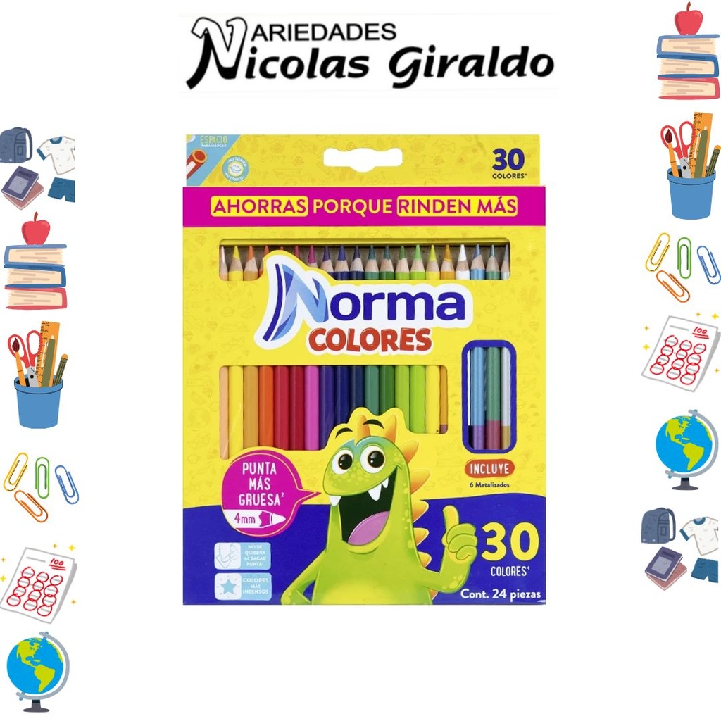 Color norma unipunta x30